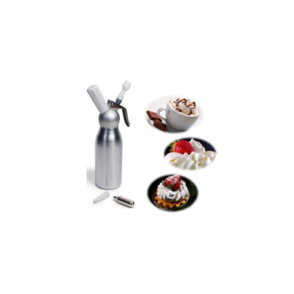 Аксесуар кухонний Lacor Сифон для вершків алюмінієвий 0,5 л (68500)