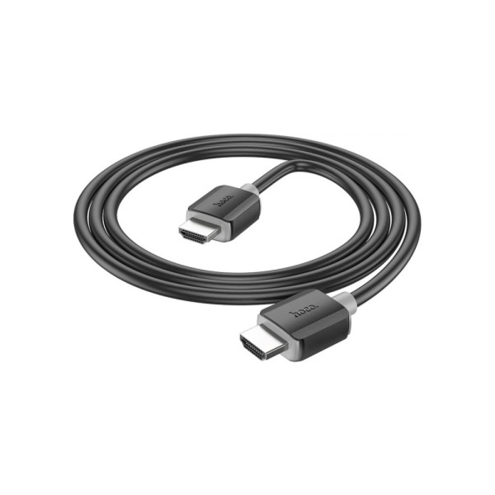 Кабель мультимедійний HDMI M to HDMI M 1.0m V2.0 4K black HOCO (6931474799388)
