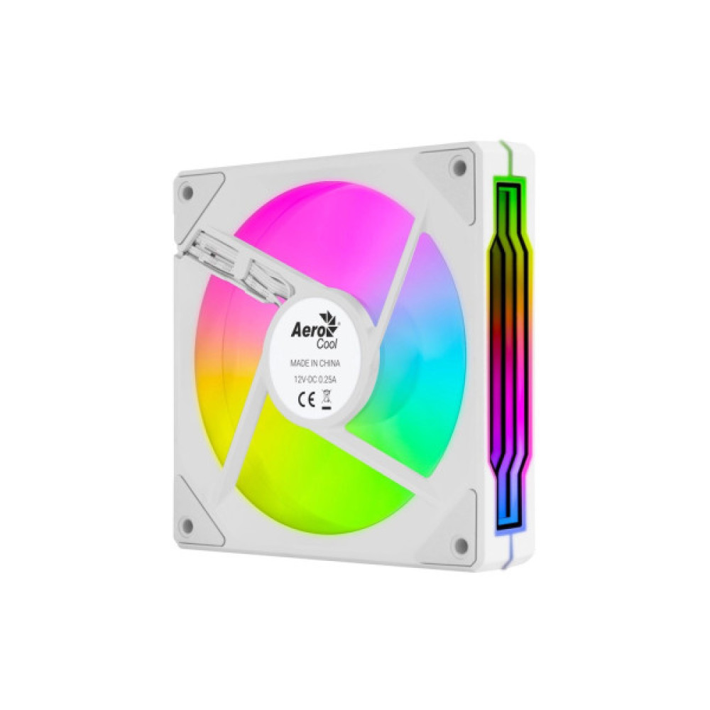 Кулер до корпусу AeroCool Phantom M-3 Reverse 12 PWM ARGB White (ACF3-MR11227.21)