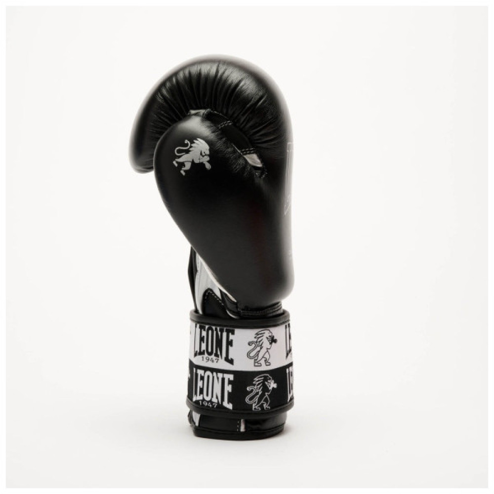 Боксерські рукавички Leone GN208 Iconic Black 14 унцій (GN208_Black_14oz)