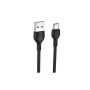 Дата кабель USB 2.0 AM to USB-C 1.0m 2.1A black XO (XO-NB200-TC-1-BK) Дата кабель USB 2.0 AM to USB-C 1.0m 2.1A black XO (XO-NB200-TC-1-BK)