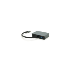 Концентратор Voltronic USB-C 4-in-1 USB 3.0 + USB-C + HDMI + VGA 0.23m silver (YT-HTC4in1)
