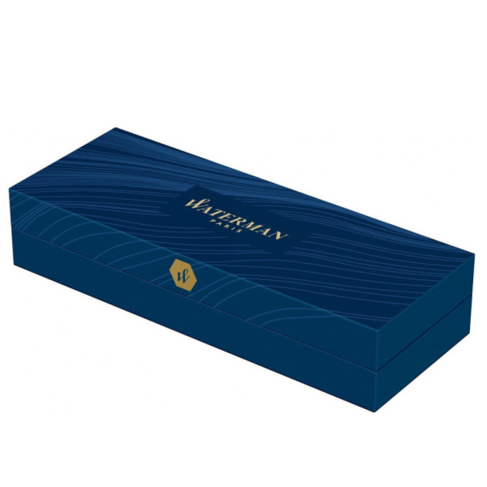 Ручка пір'яна Waterman CARENE Deluxe Black/silver  FP F (11 200) Ручка пір'яна Waterman CARENE Deluxe Black/silver  FP F (11 200)