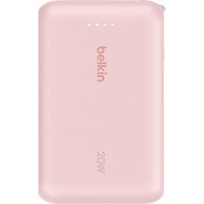 Батарея універсальна Belkin 10000mAh, 20W, USB-C, Pink (BPB021HQPK)