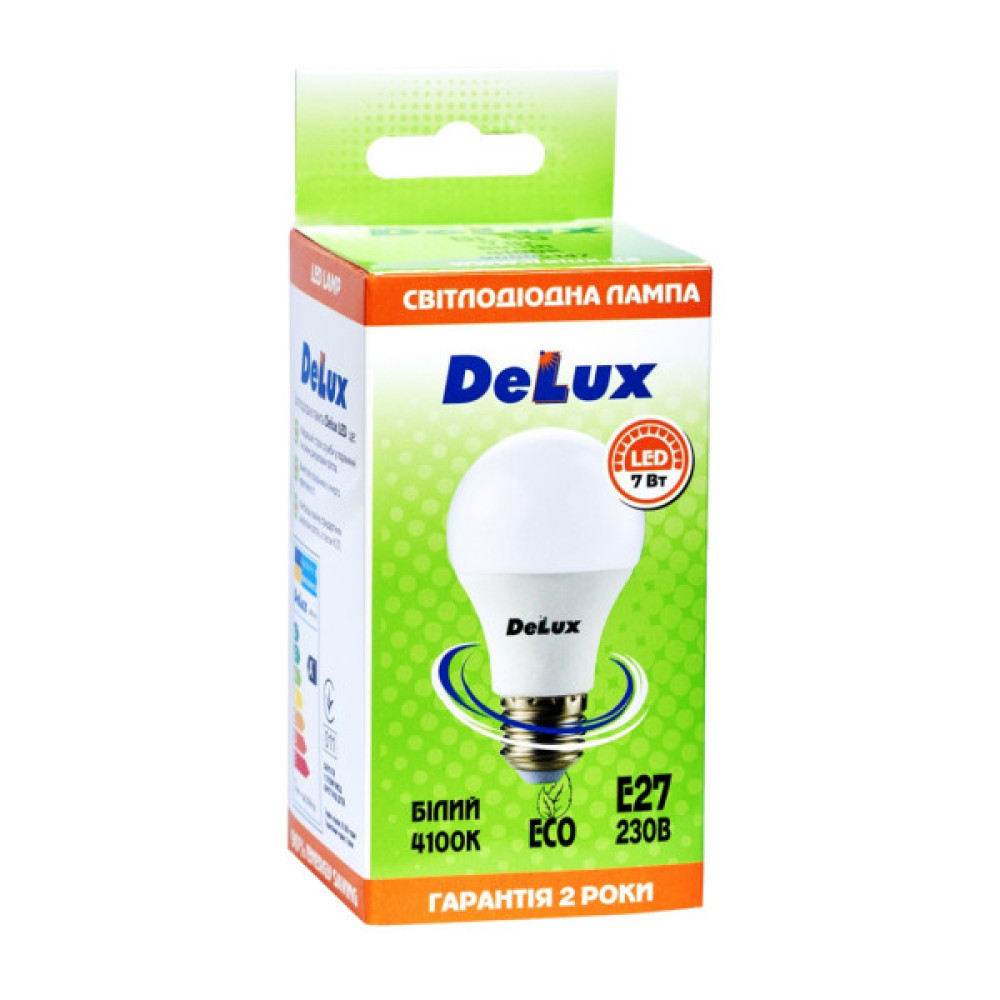 Лампочка Delux BL 60 7 Вт 4100K 220В E27 (90012419)