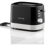 Тостер Gorenje 850Вт, підігрів, розморожування, пластик, чорний