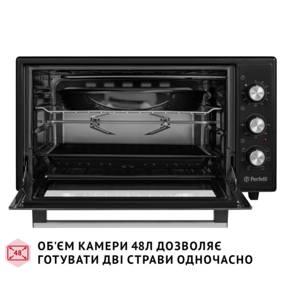 Електропіч Perfelli SIERRA 48 BLACK