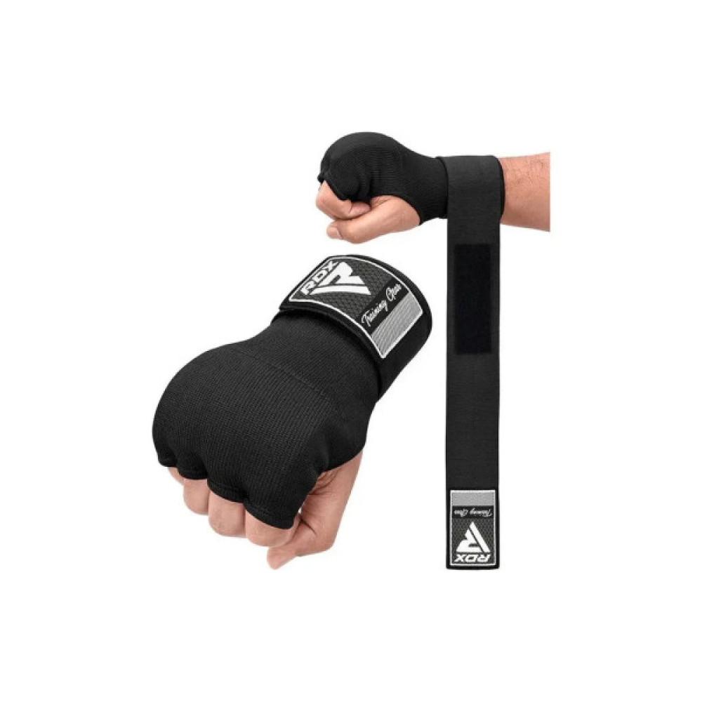 Бинти-рукавиці RDX IS2 Inner Straps Black L (HYP-IS2B-L)