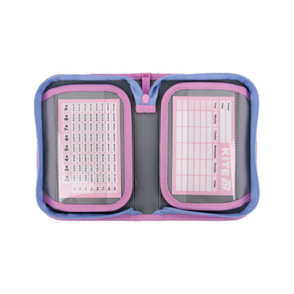 Пенал Kite Love is 622, з наповненням, 1 відділення, 2 відвороти (K25-622H-3)