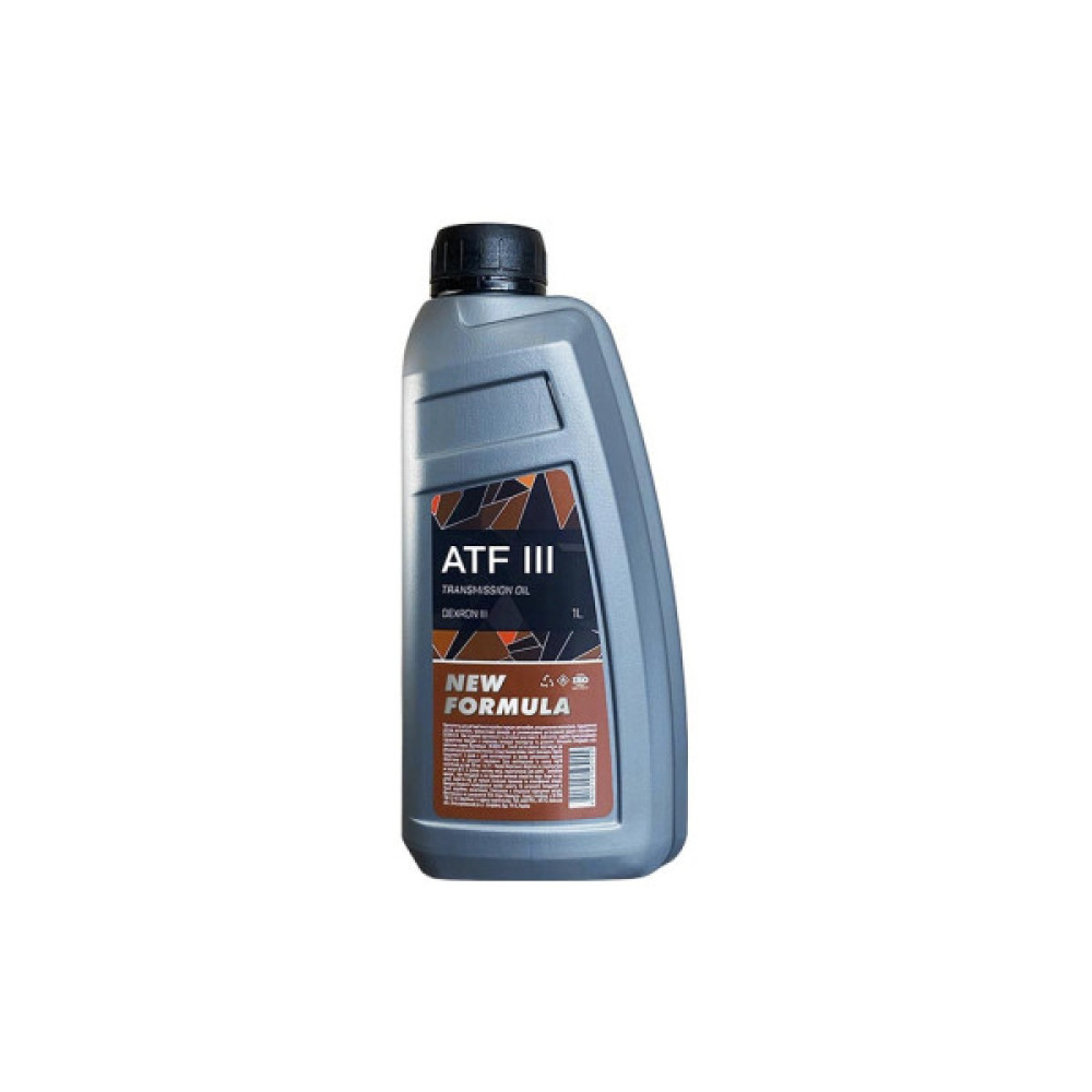 Трансмісійна олива NEW FORMULA ATF III 1л ПЕ (0,9кг) (NF196266)