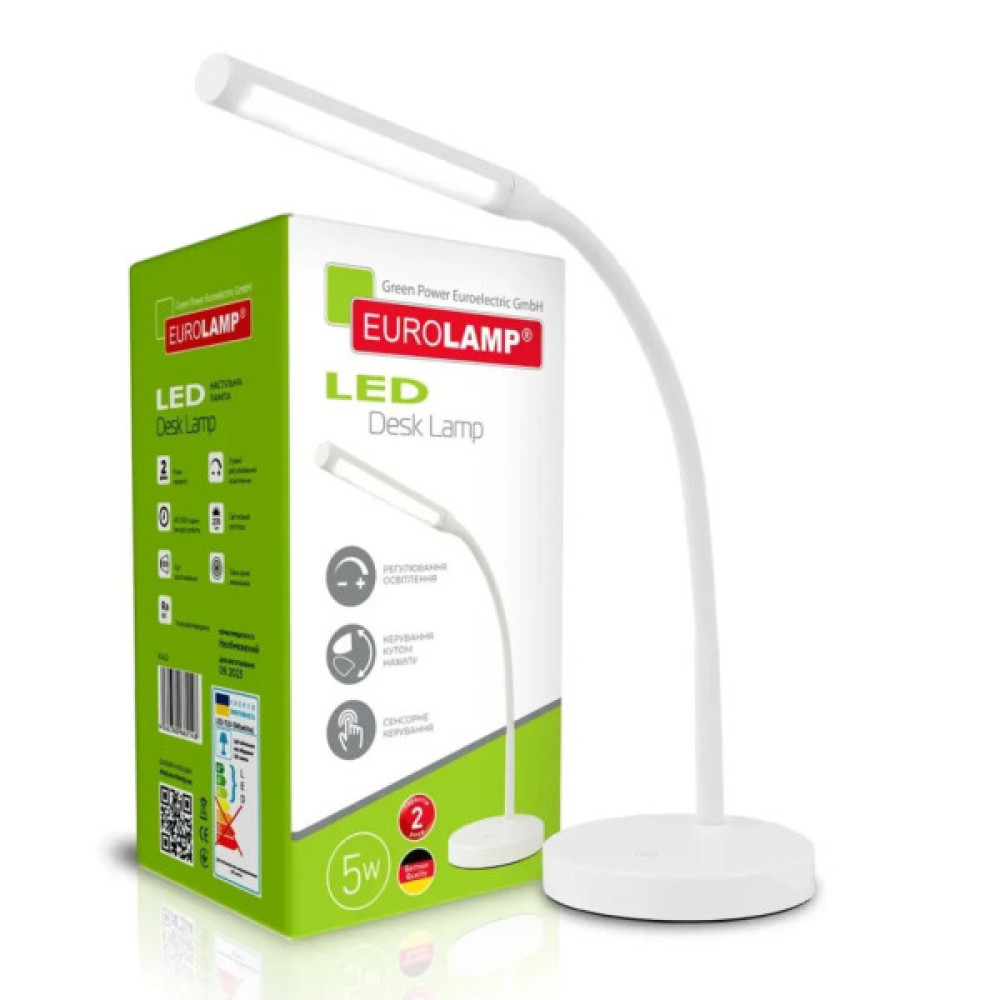 Настільна лампа Eurolamp LED-TLD-5W(white)