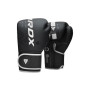 Боксерські рукавички RDX F6 Kara Matte White 12 унцій (BGR-F6MW-12OZ)