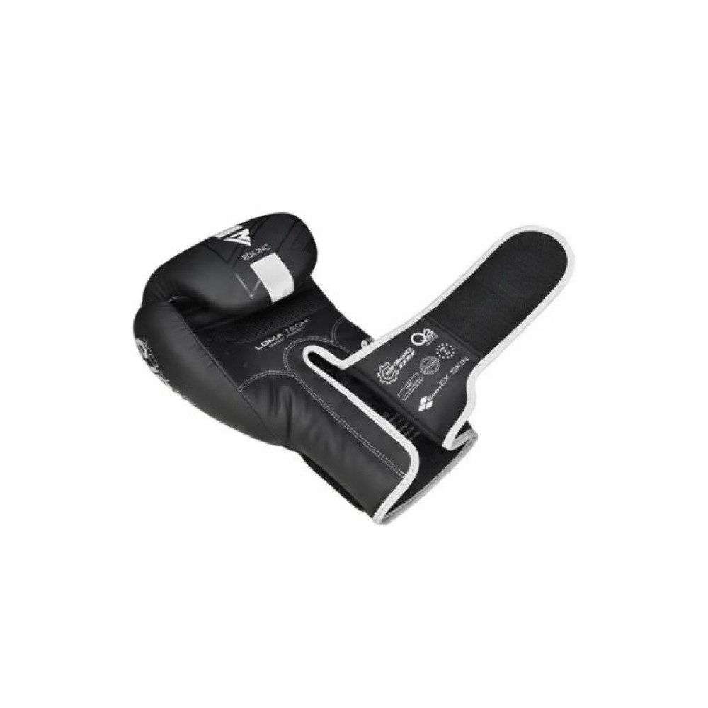 Боксерські рукавички RDX F6 Kara Matte White 12 унцій (BGR-F6MW-12OZ)