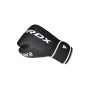Боксерські рукавички RDX F6 Kara Matte White 12 унцій (BGR-F6MW-12OZ)