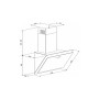Витяжка кухонна GRANADO Vivares 1614-1200 black glass (GCH336411) Витяжка кухонна GRANADO Vivares 1614-1200 black glass (GCH336411)