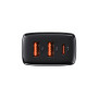 Зарядний пристрій Baseus Compact Quick Charger 2U+C (CCXJ-E01) Зарядний пристрій Baseus Compact Quick Charger 2U+C (CCXJ-E01)