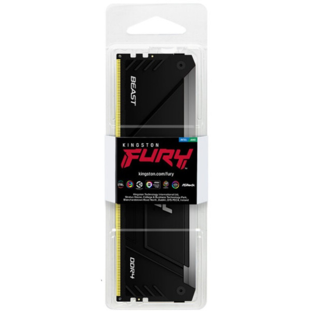 Пам'ять ПК Kingston DDR4   8GB 3600 FURY Beast RGB