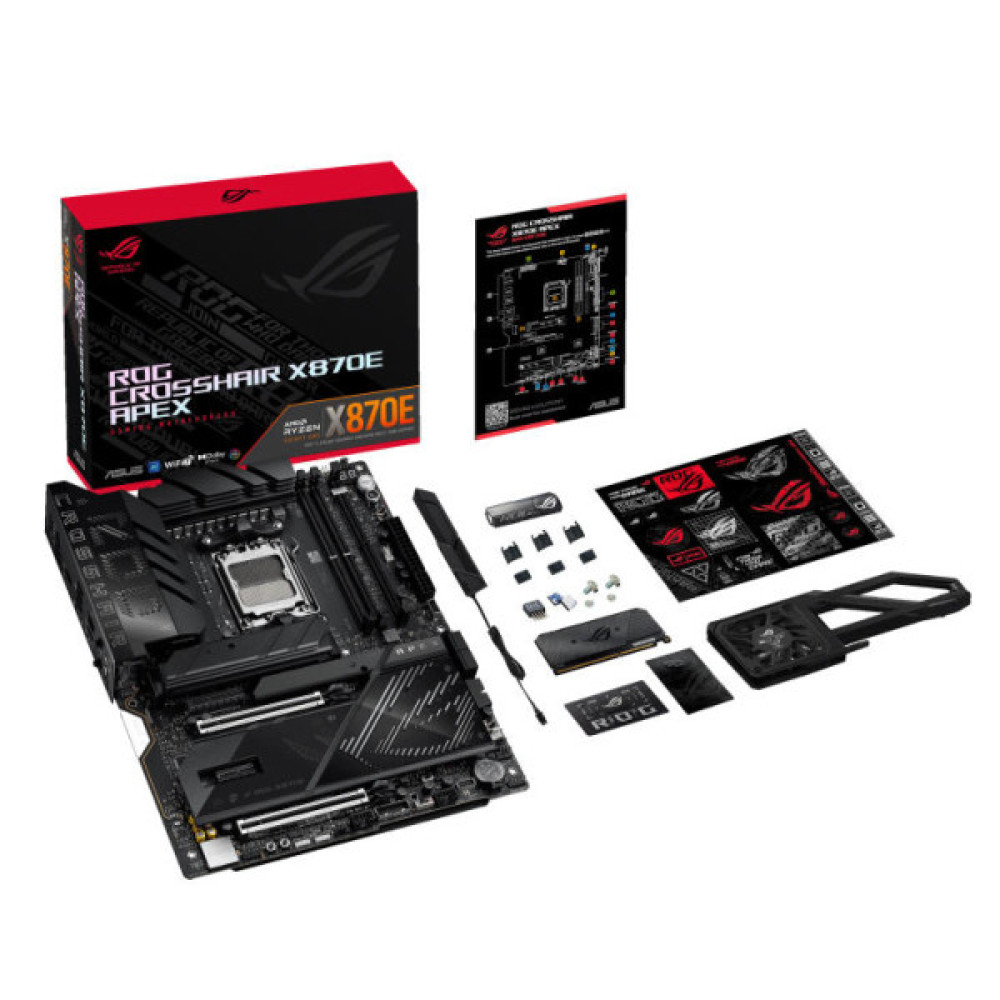 Материнcька плата ASUS ROG CROSSHAIR X870E APEX sAM5 X870E 2xDDR5 M.2 USB Type-C Wi-Fi BT ATX