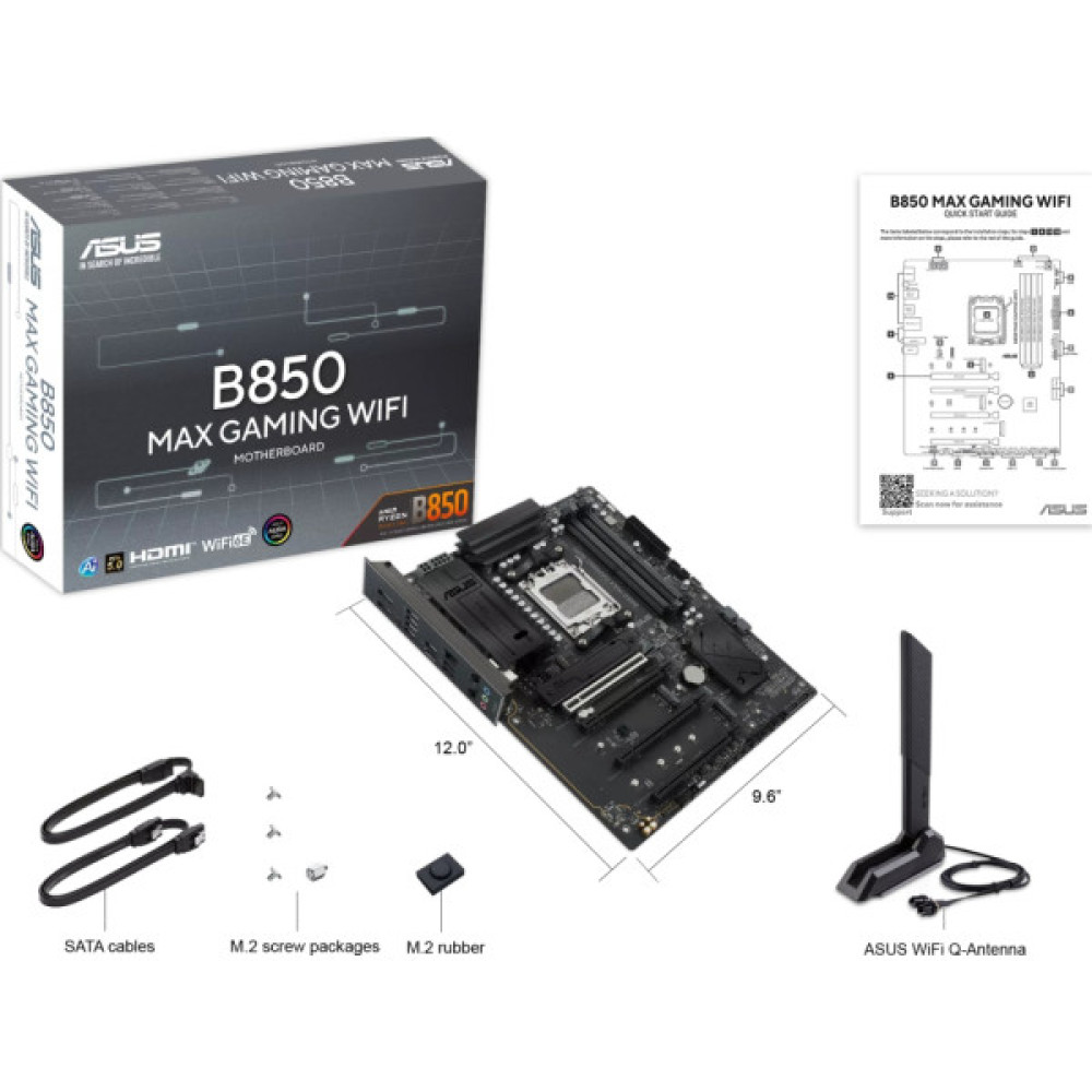 Материнська плата ASUS B850 MAX GAMING WIFI