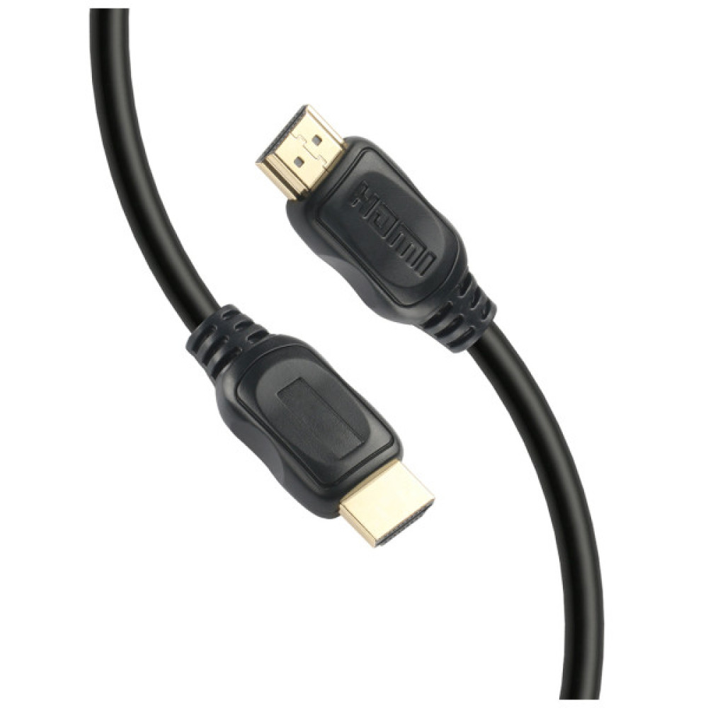 Кабель мультимедійний HDMI M to HDMI M 5.0m V2.0 4K60Hz black ColorWay (CW-CBHD080-BK)