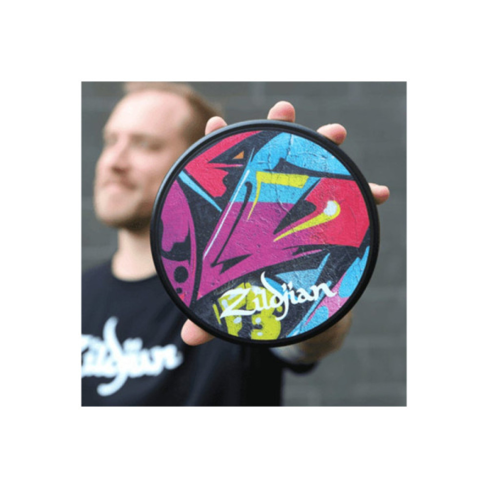 Тренувальний пед Zildjian Graffiti Practice Pad 6" (230902)