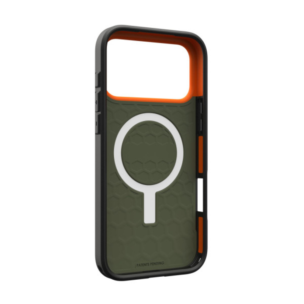 Чохол до мобільного телефона UAG iPhone 17 Pro Max Civilian MagSafe Olive/Orange (114546117297) Чохол до мобільного телефона UAG iPhone 17 Pro Max Civilian MagSafe Olive/Orange (114546117297)