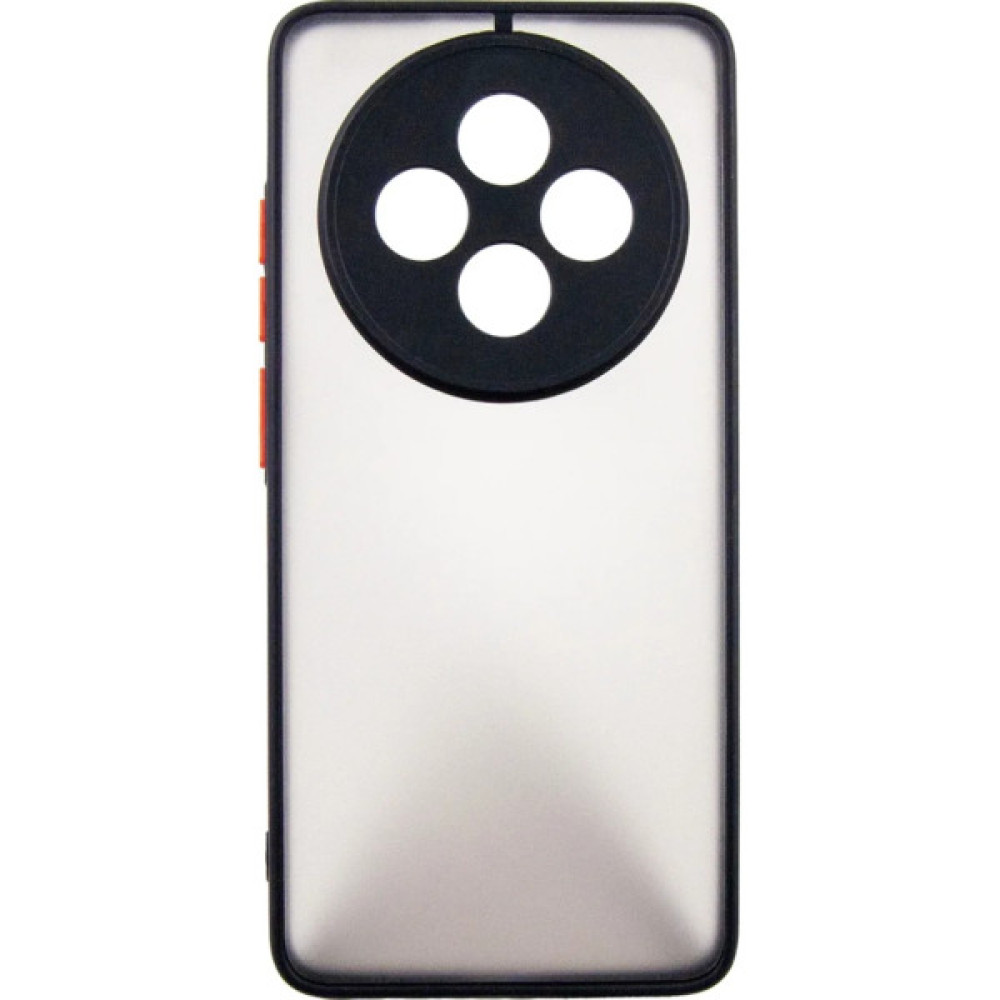 Чохол до мобільного телефона Dengos Oppo Reno12 F 4G Case Matte + Glass (Black) (DG-KM-157) Чохол до мобільного телефона Dengos Oppo Reno12 F 4G Case Matte + Glass (Black) (DG-KM-157)