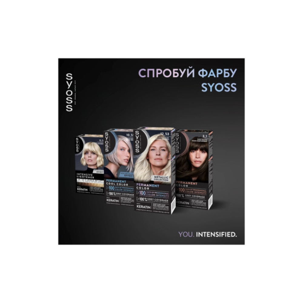 Фарба для волосся Syoss BL Permanent Coloration 12-53 - Перлинна платина (9000101731989)