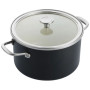 Каструля KitchenAid Steel Core 24 см 6 л матовий чорний (CC006001-001) Каструля KitchenAid Steel Core 24 см 6 л матовий чорний (CC006001-001)