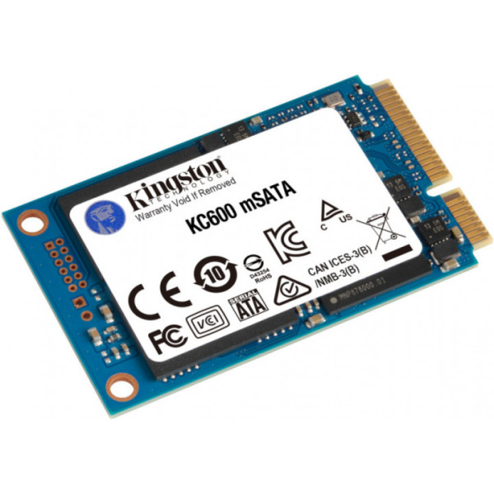 Накопичувач SSD Kingston mSATA 256GB SATA SKC600