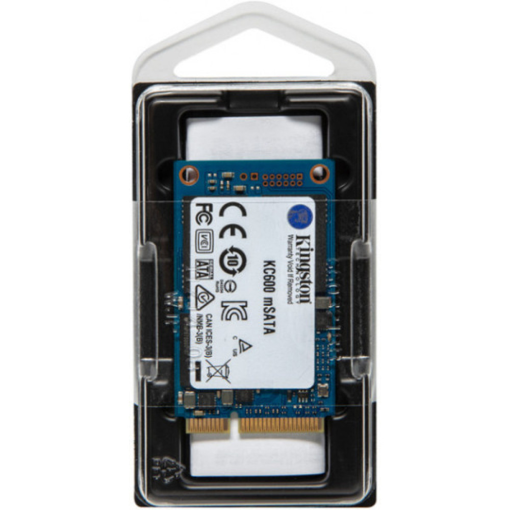 Накопичувач SSD Kingston mSATA 256GB SATA SKC600