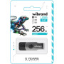 USB флеш накопичувач Wibrand 256GB Lizard Black USB 3.2 (WI3.2/LI256P9B)