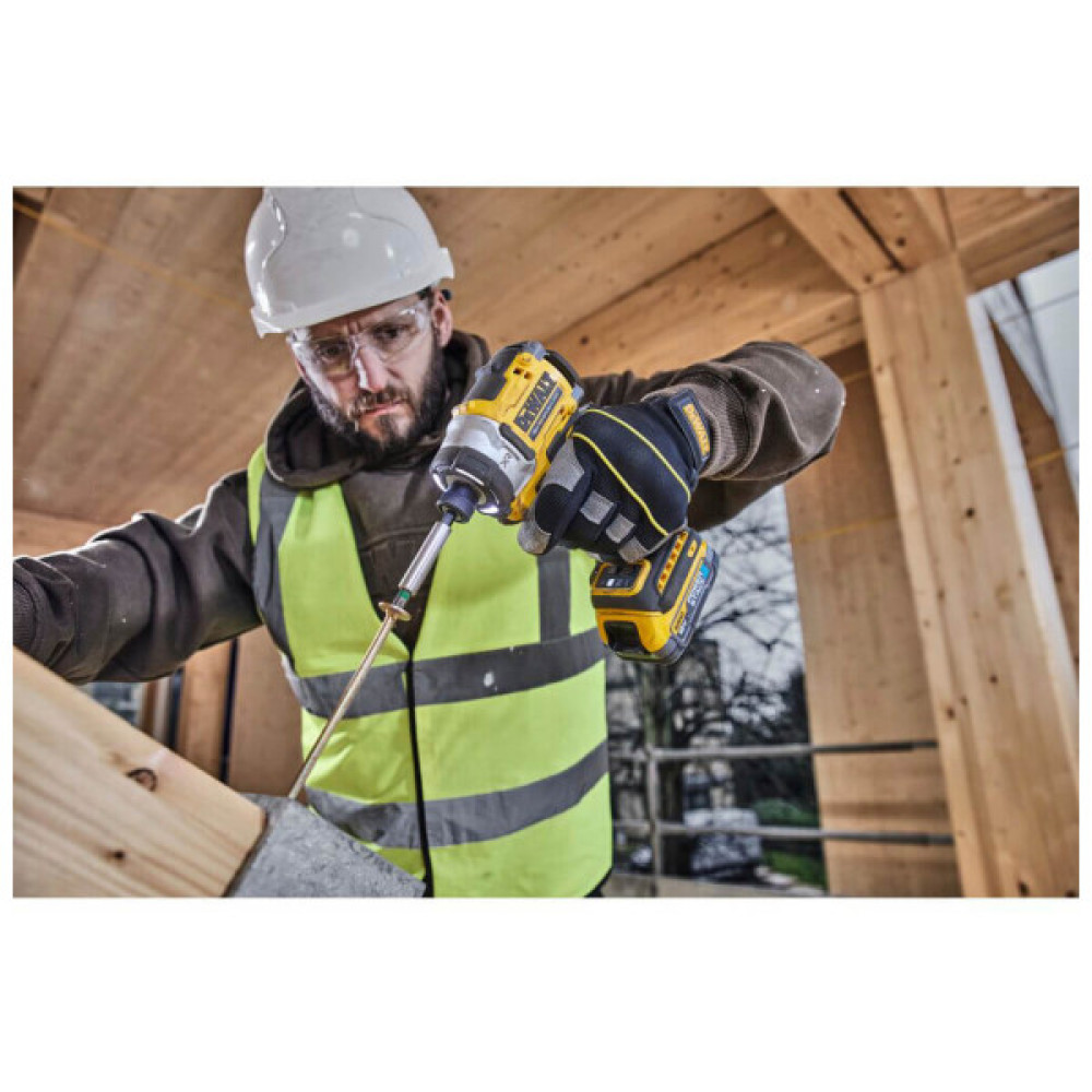 Шуруповерт DeWALT 18 В XR Li-lon, безщітковий, 282 Нм, TSTAK (без АКБ та ЗП) (DCF860NT)