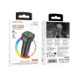 Зарядний пристрій BOROFONE 1xUSB-C PD30W + 1xUSB QC3.0 car adapter black (6941991110818)