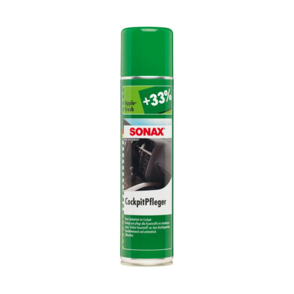 Автополіроль Sonax Cockpitpfleger - apple-fresh 400 мл (344300)