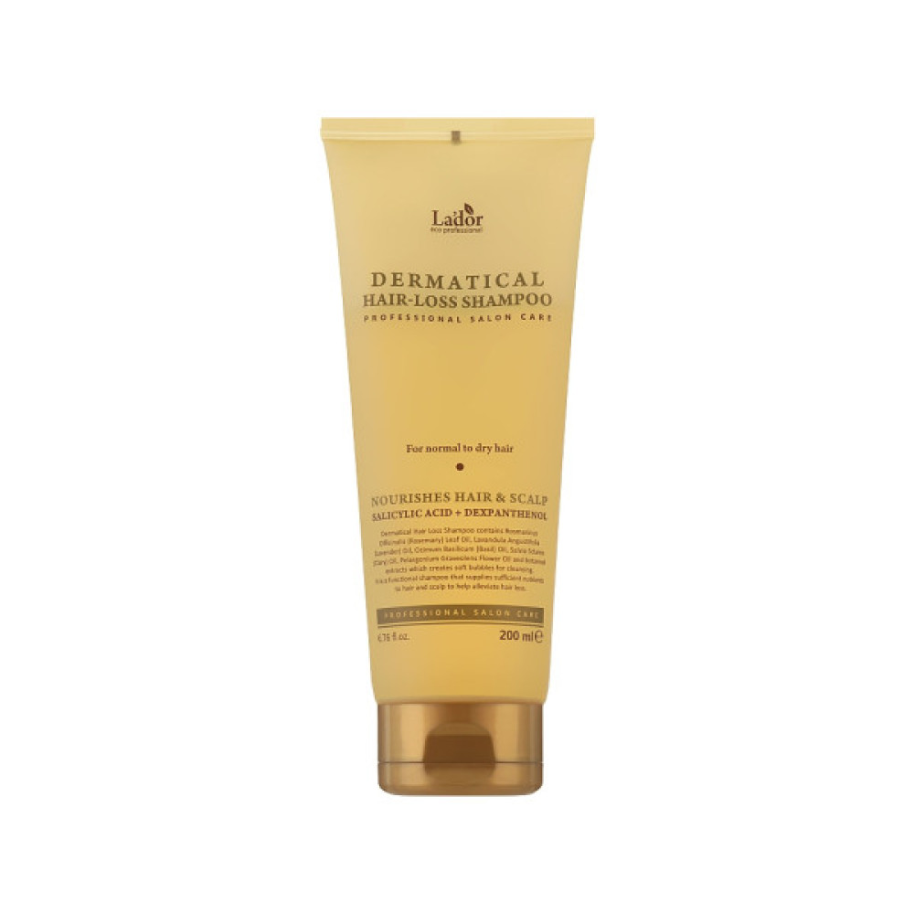 Шампунь La'dor Dermatical Hair-Loss Shampoo Проти випадіння волосся 200 мл (8809789630314)