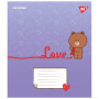 Зошит Yes Line Friends. Love letter 12 аркушів лінія (766948) Зошит Yes Line Friends. Love letter 12 аркушів лінія (766948)