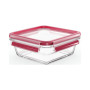 Харчовий контейнер Tefal Masterseal Glass Red 800 мл (N1041410) Харчовий контейнер Tefal Masterseal Glass Red 800 мл (N1041410)