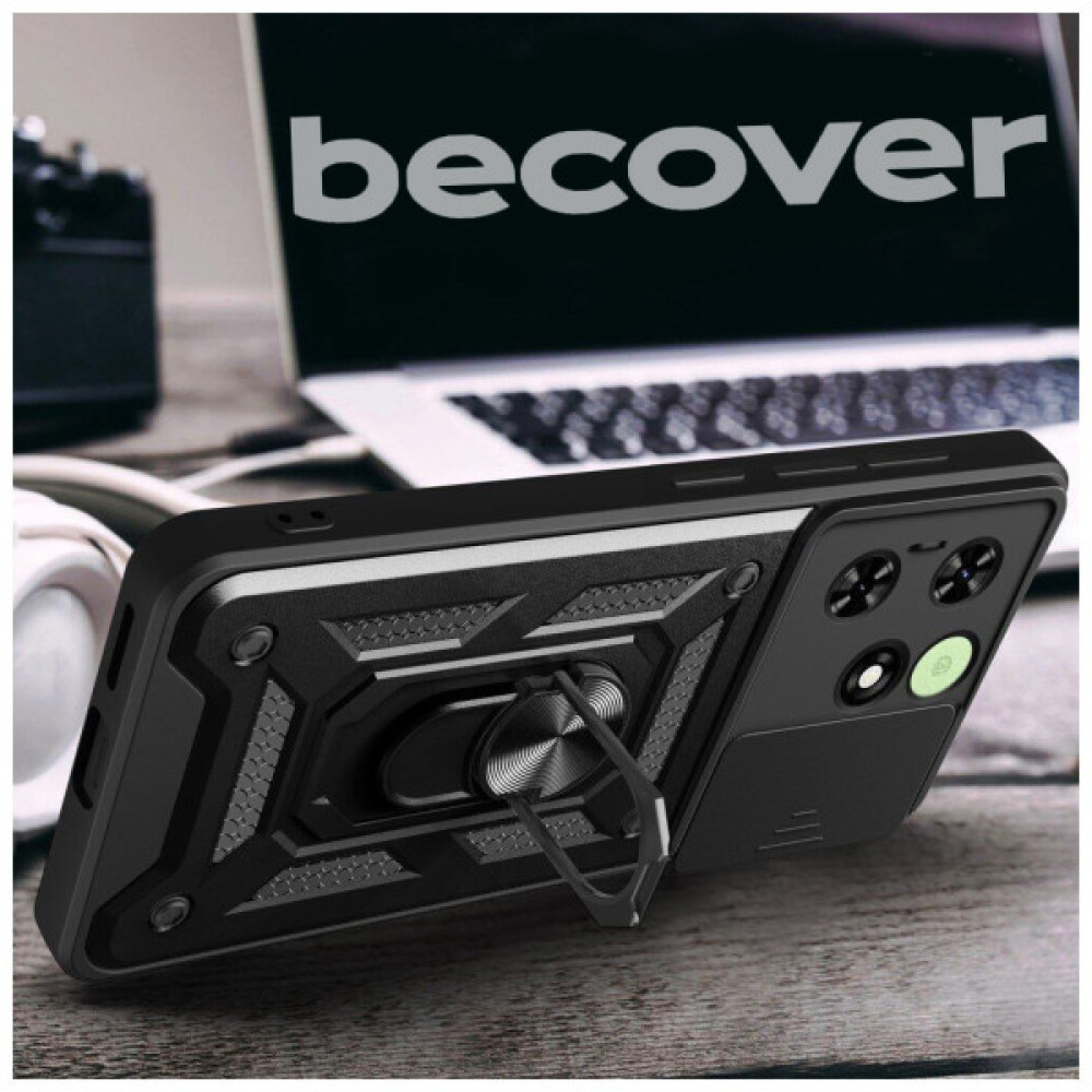 Чохол до мобільного телефона BeCover Military Tecno Spark Go 2024 (BG6) Black (710684) Чохол до мобільного телефона BeCover Military Tecno Spark Go 2024 (BG6) Black (710684)