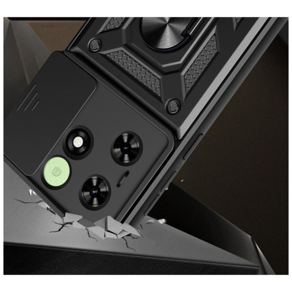 Чохол до мобільного телефона BeCover Military Tecno Spark Go 2024 (BG6) Black (710684) Чохол до мобільного телефона BeCover Military Tecno Spark Go 2024 (BG6) Black (710684)