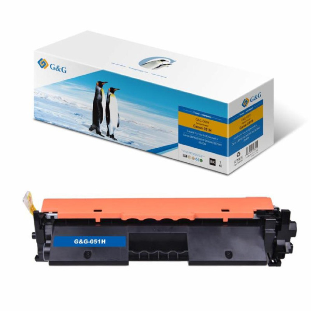 Картридж G&G Canon 051H Black 4.1K (G&G-051H) Картридж G&G Canon 051H Black 4.1K (G&G-051H)
