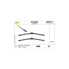 Щітка склоочисника Valeo 577916