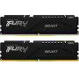 Модуль пам'яті для комп'ютера DDR5 16GB (2x8GB) 5200 MHz FURY Beast Black Kingston Fury (ex.HyperX) (KF552C40BBK2-16) Модуль пам'яті для комп'ютера DDR5 16GB (2x8GB) 5200 MHz FURY Beast Black Kingston Fury (ex.HyperX) (KF552C40BBK2-16)
