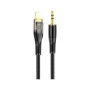 Кабель мультимедійний Lightning to 3.5mm M 1.0m black Black HOCO (6931474791153) Кабель мультимедійний Lightning to 3.5mm M 1.0m black Black HOCO (6931474791153)