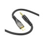 Кабель мультимедійний Lightning to 3.5mm M 1.0m black Black HOCO (6931474791153) Кабель мультимедійний Lightning to 3.5mm M 1.0m black Black HOCO (6931474791153)