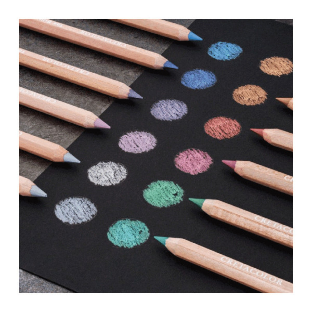 Олівці кольорові Cretacolor MEGACOLOR THE BRILLIANTS, 12 кольорів (9014400301521)
