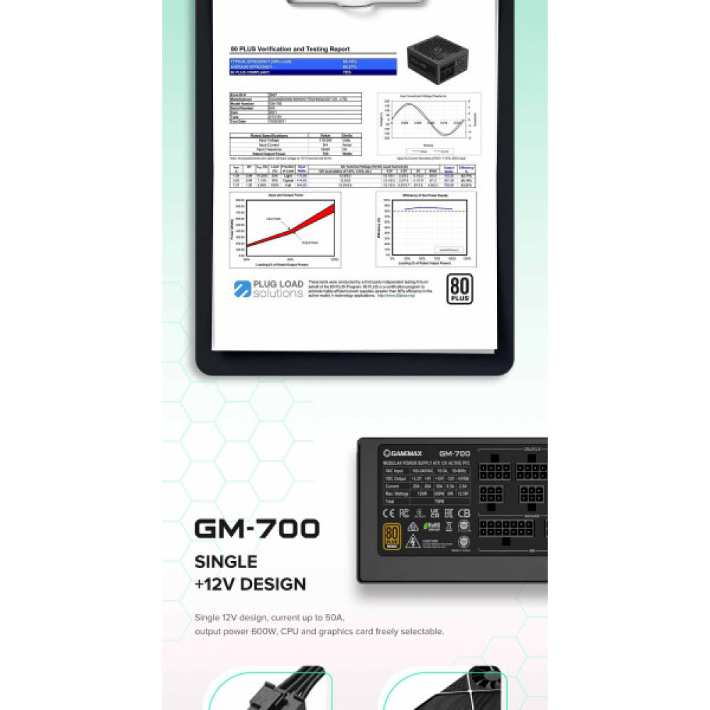GAMEMAX GM-700 Modular  (GM-700  Modular )