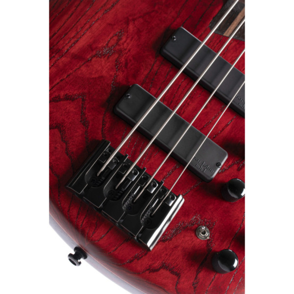 Бас-гітара Cort B4 Element (Open Pore Burgundy Red)