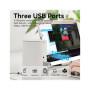 Концентратор Vention USB3.1 Type-C to HDMI/VGA/USB3.0x3/RJ45/SD/TF/TRRS 3.5m/PD/DC100W12-in-1 (TPHWC-EU) Концентратор Vention USB3.1 Type-C to HDMI/VGA/USB3.0x3/RJ45/SD/TF/TRRS 3.5m/PD/DC100W12-in-1 (TPHWC-EU)