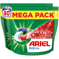 Капсули для прання Ariel Pods All-in-1 + Сила екстраочищення 80 шт. (8700216580991)